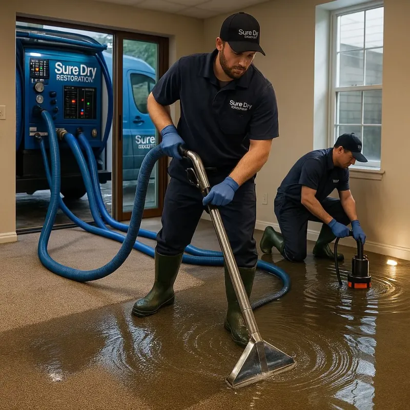 Water Extraction and Removal process in Springfield, FL